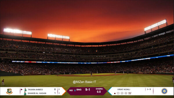 Cricket Scoreboard Software For OBS Studio - Image 2