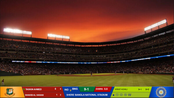 Cricket Scoreboard Software For OBS Studio - Image 5