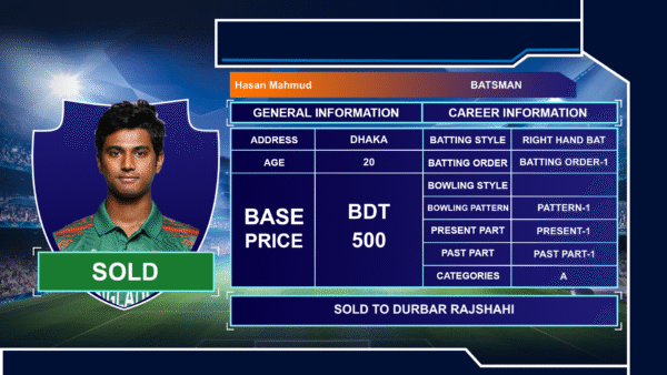 vMix Cricket Auction Software - Image 5