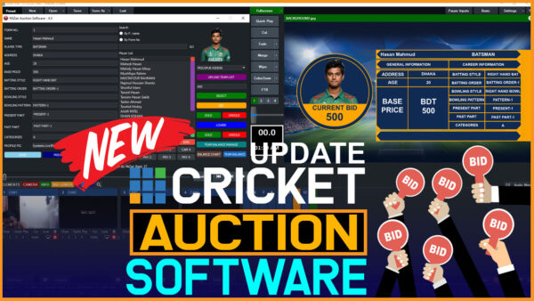 vMix Cricket Auction Software