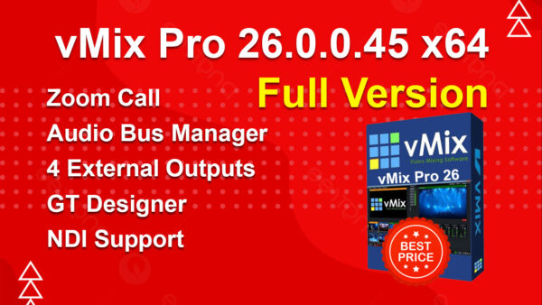 vMix Pro 26.0.0.45 x64
