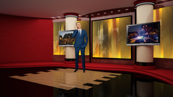vMix Virtual Set - Standing Presentation Studio - Image 3