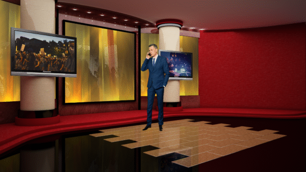 vMix Virtual Set - Standing Presentation Studio - Image 2