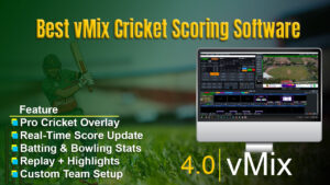 vMix Cricket Scoring Software